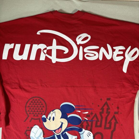 Run Disney Mickey Every Mile Is Magic 2021 Spirit Jersey Adult Medium NWT Red - Picture 9 of 10